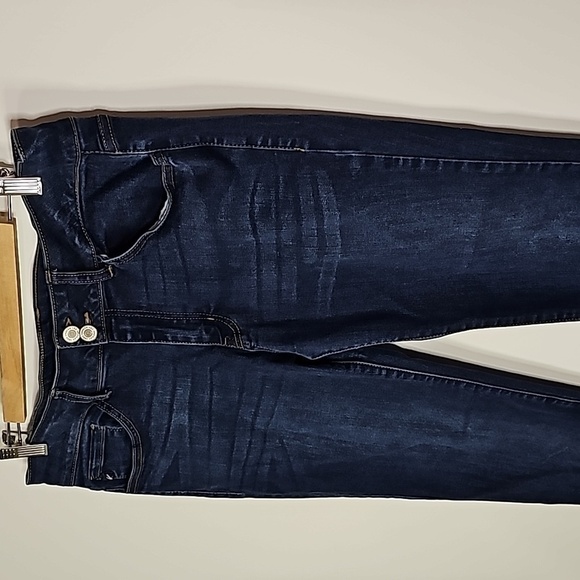 Kancan dark wash 35x30 skinny jeans - Picture 2 of 7